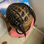 2 Braids (natural hair)