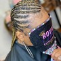 Kid's box/Knotless  Braids