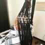 Medium traditional Box Braids