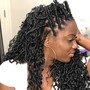 Smalll traditional Box Braids