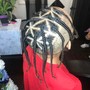 20-30 feed-in Cornrows