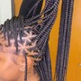 Twist braid shoulder length