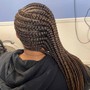 Box Braids retouch