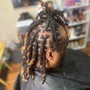 Kid starter locs/retouch