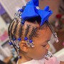 Princess tribal braids w/ designs age 5-11