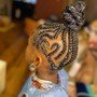 Kid starter locs/retouch