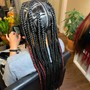 Large Knotless Braids