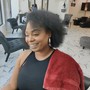 Natural curl retaining/softening perm