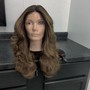 28" Eastern European weft hair 100 grams