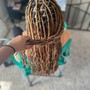 Midback Knotless Island Twists