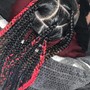 Wig/weave Braid down