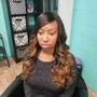 Full Sew In with leave out