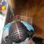 Braids on natural hair under 6