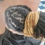 Kid's Braids with weave