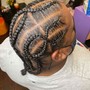 Cornrows(no hair added)