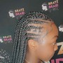 Fulani braids medium