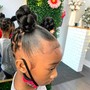 Creative ponytails