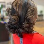 Special Occasion Up Do Styling