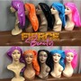 Custom hand-made closure wig construction