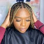 Mid-back | jumbo | box braids | kids under 10