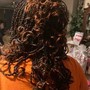 Pre-looped Crochet Braids