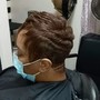 Silk wrap/blowout on natural