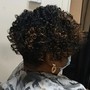 Silk wrap/blowout on natural