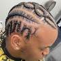 Bald head Braids (Viral braid trend)