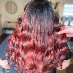 mahogany ombre