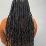 Invisible Locs SMedium-Midback