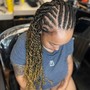 2 feed in braids