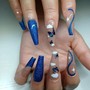 Gel Extension Full Set Med/Long