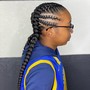 Large Braided Ponytail