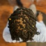 Locs  with weave