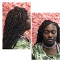 Med Butt length Boho Braids w/ human hair