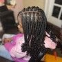 Kid's knotless braids