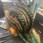 Mixed Color Braiding Hair Fee