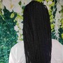 Medium Knotless Braids