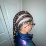 Cornrows ( for wig braid downs)