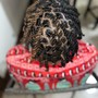 “Under cut” Box Braids/twists on natural hair