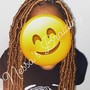 Crochet Braids with Braided Hair