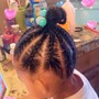 Kid's Braids no added hair