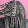 Small Goddess Knotless Braids