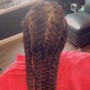 Kids Braids (With added hair)