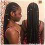 Large Knotless Braids