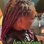 Kid's Med/Lg Knotless Braids