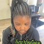 Kid's Scalp Braids No Weave