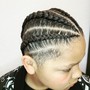 Men freestyle braids