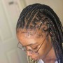 Braided bald head