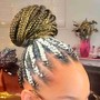 Kid's Braided Pony-Tail or Bun